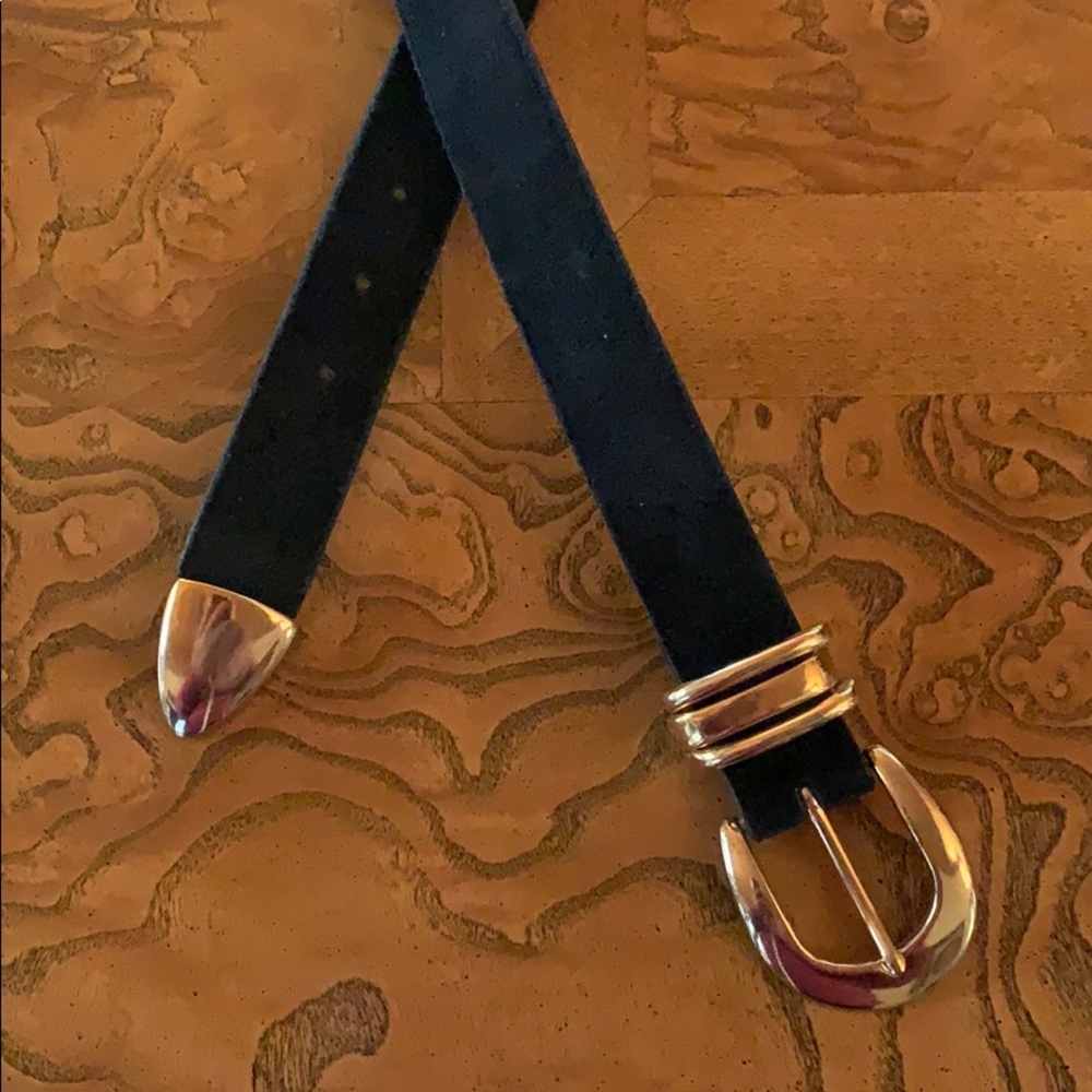 Women’s suede leather belt